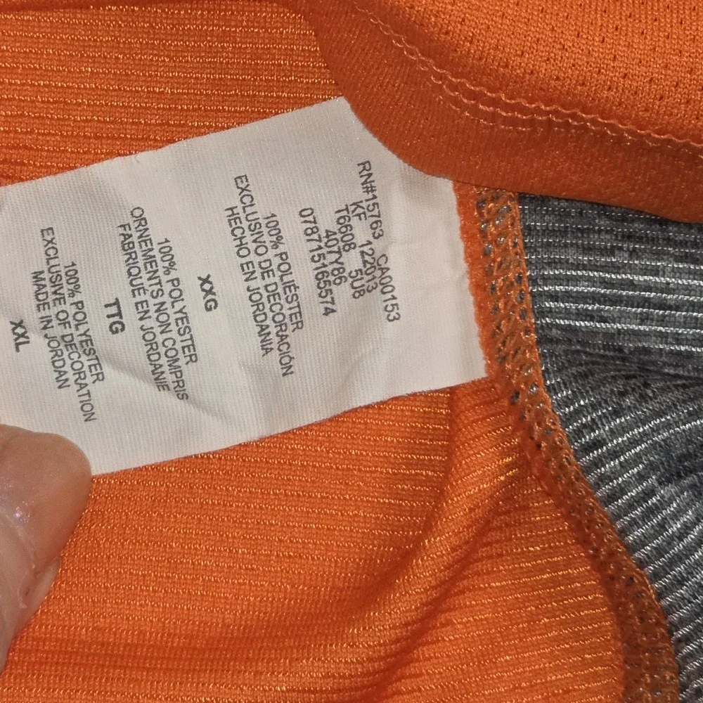 Champion 2-‎ Men's Shirts 2XL 1-Orange/Gray Vapor & 1-Purple Short Sleeve Tee - Picture 8 of 8